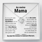 Liebesknoten-Halskette für Mama – Herzgeschenk mit Bedeutung