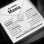 Liebesknoten-Halskette für Mama – Herzgeschenk mit Bedeutung